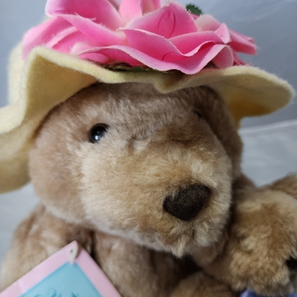 NWT Vintage Hallmark Bearnadette Cuddlesworth & Baby Fuzzmore Plush Stuffed New - Picture 6 of 12